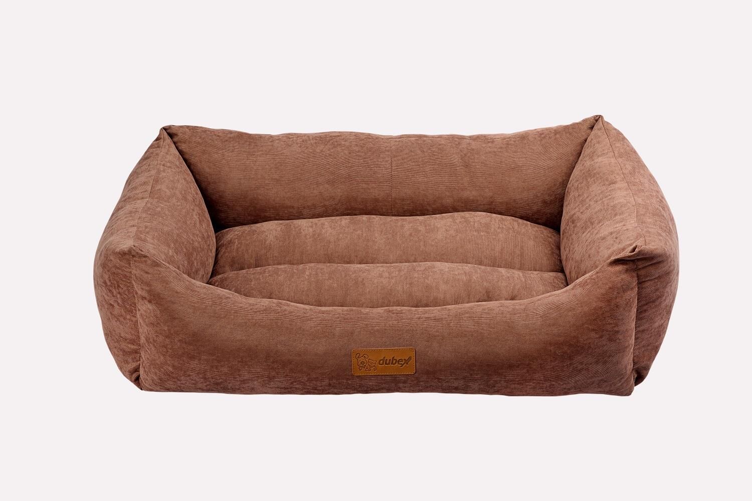 Dubex Cookie Kedi Köpek Yatağı Kahverengi Medium 70x60x22 cm
