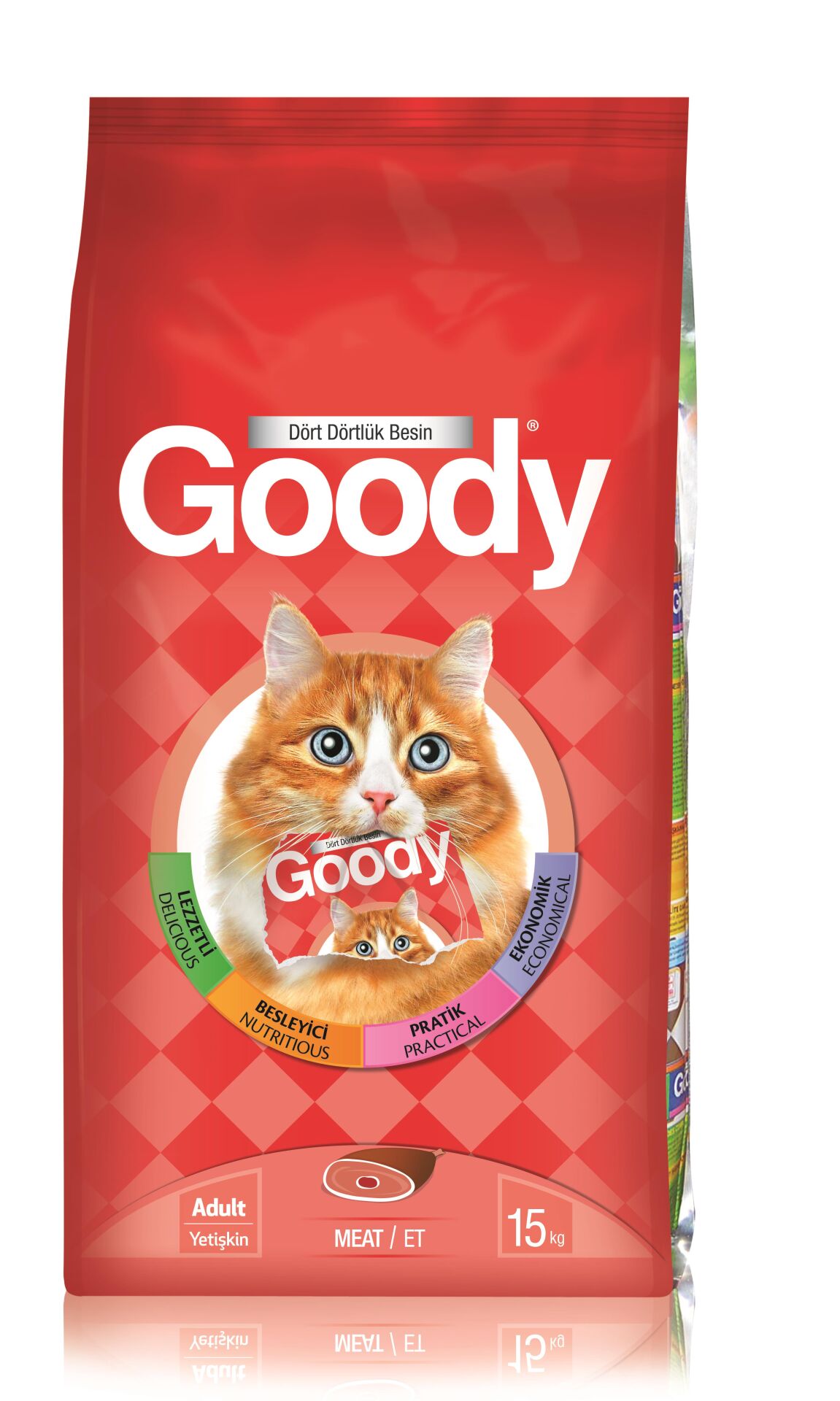 Goody Meat Etli Yetişkin Kedi Maması 15 Kg
