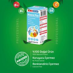 KIKI Excellent Kuş Mineral Plus 25 ml. 16 Adet (Kutu)