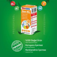 KIKI Excellent Kuş Diare-Mix 25 ml. 16 Adet (Kutu)