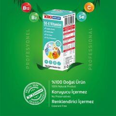 KIKI Excellent Kuş SE-E Vitamini 25 ml. 16 Adet (Kutu)