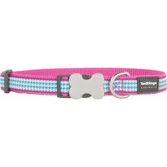 Reddingo Fang It Desenli Köpek Boyun Tasması 20 mm (M) - Fusya