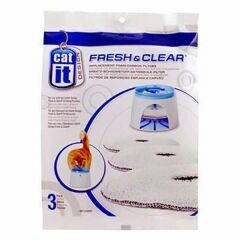 Catit Fresh Clear Otomatik Kedi Su Kabı Yedek Filtresi 55600 İçin 3'lü