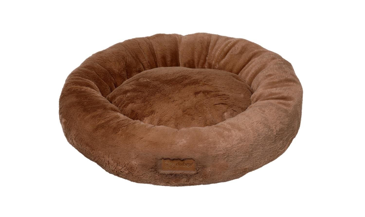 Dubex Brownie Circle Kedi Köpek Yatağı Kahverengi Medium 55x20 cm