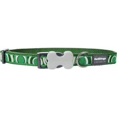 Reddingo Circadelic Desenli Köpek Boyun Tasması Yeşil - 25 mm (L)