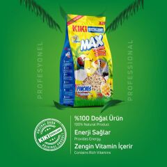KIKI Excellent Kuş Max Menu Finches Tropikal Finç Yemi 500 gr. 12 Adet (Kutu)