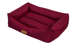 Dubex Gelato Serisi Kedi Köpek Yatağı Bordo Small 60x50x19 cm