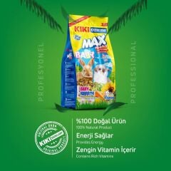 KIKI Excellent Kemirgen Max Menu Baby Rabbits Yavru Tavşan Yemi 500 gr. 12 Adet (Kutu)