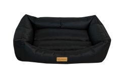 Dubex Gelato Serisi Kedi Köpek Yatağı Siyah Medium 70x60x22 cm