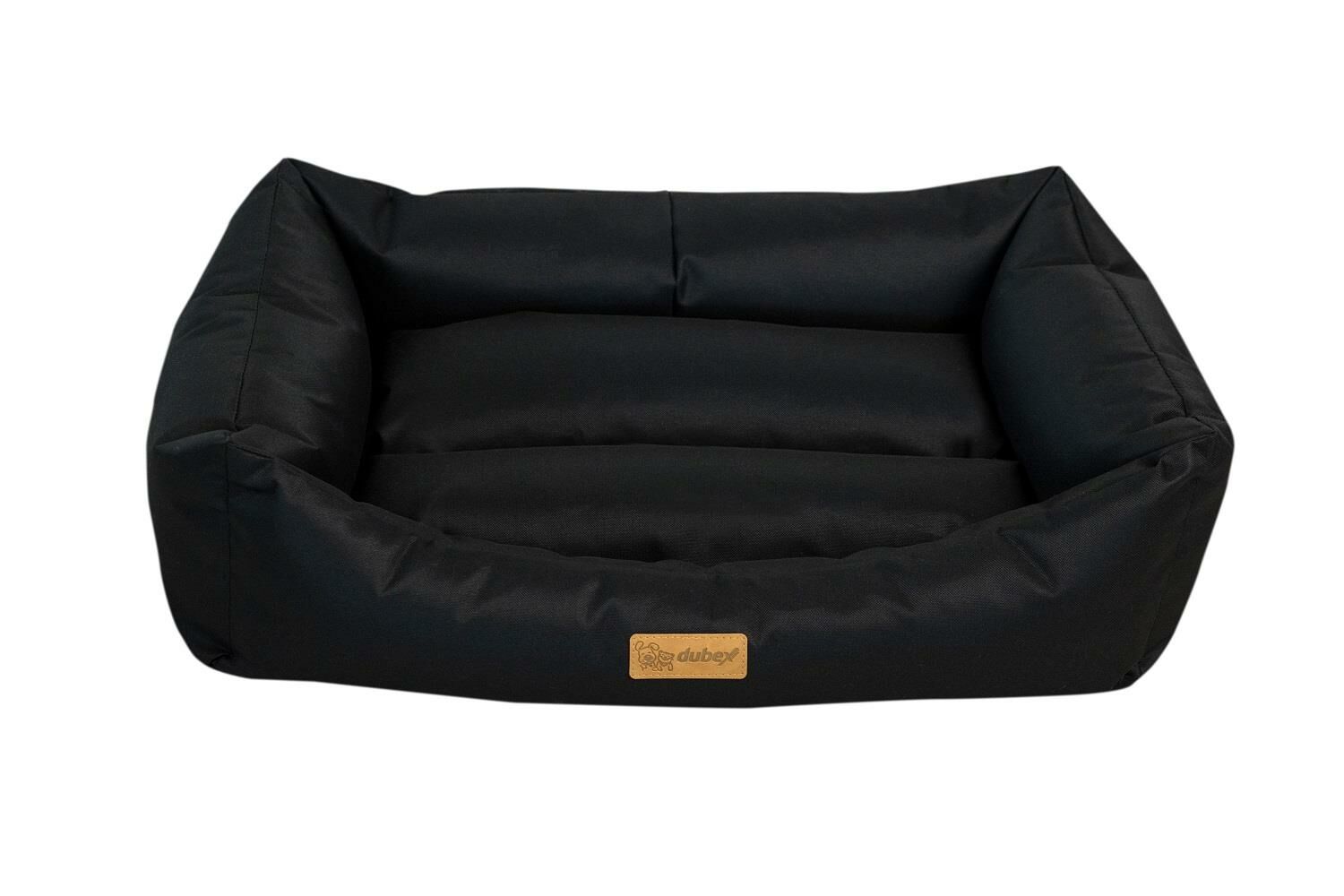 Dubex Gelato Serisi Kedi Köpek Yatağı Siyah XLarge 110x80x22 cm