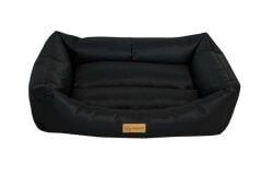 Dubex Gelato Serisi Kedi Köpek Yatağı Siyah XLarge 110x80x22 cm