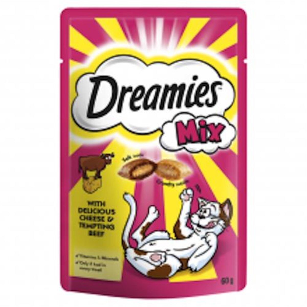 Dreamies Dana ve Peynirli Kedi Ödülü 60Gr