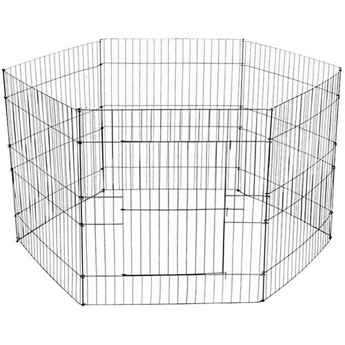 EuroGold 6 Parça Tel Panel Köpek Oyun Alanı 80x80 Cm