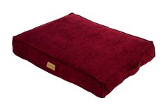 Dubex Plus Soft Serisi Kedi Köpek Yatağı Bordo XLarge 116x84x21 cm