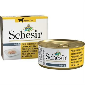 Schesir Domuzlu ve Tavuk Filetolu Köpek Konservesi 150 Gr