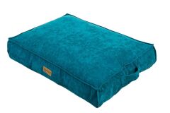Dubex Plus Soft Serisi Kedi Köpek Yatağı Turkuaz Medium 76x56x13 cm