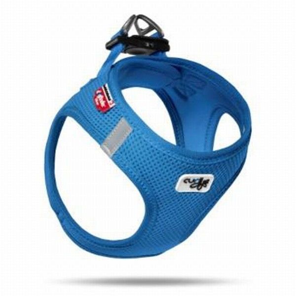Curli Vest Köpek Göğüs Tasması Air-Mesh Mavi 3XS