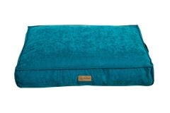 Dubex Plus Soft Serisi Kedi Köpek Yatağı Turkuaz XLarge 116x84x21 cm