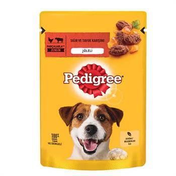 Pedigree Sığır Etli ve Kümes Hayvanlı Yetişkin Kuru Köpek Maması 15 Kg
