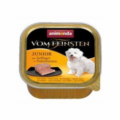 Animonda Vom Feinsten Kümes Hayvanlı ve Hindi Yürekli Yavru Köpek Konservesi 6 Adet 150 Gr