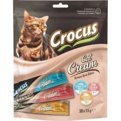Crocus Karışık Çoklu Krema Kedi Ödülü 30x15 Gr