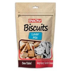 Snacky Lover Mix Köpek Ödül Bisküvisi 200 Gr