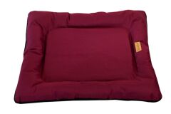 Dubex Waterproof Outdoor Kedi Köpek Yatağı Bordo Small 66x48x6 cm
