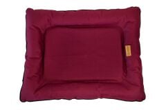 Dubex Waterproof Outdoor Kedi Köpek Yatağı Bordo Small 66x48x6 cm