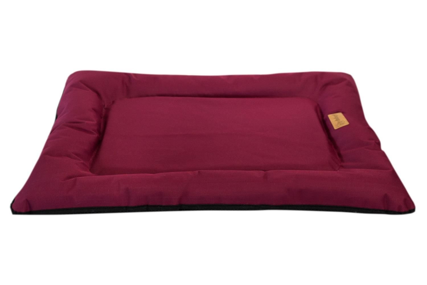 Dubex Waterproof Outdoor Kedi Köpek Yatağı Bordo Large 106x66x7 cm