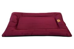Dubex Waterproof Outdoor Kedi Köpek Yatağı Bordo XLarge 125x82x9 cm