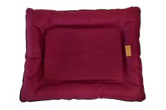 Dubex Waterproof Outdoor Kedi Köpek Yatağı Bordo XLarge 125x82x9 cm