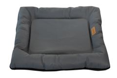 Dubex Waterproof Outdoor Kedi Köpek Yatağı Gri Small 66x48x6 cm