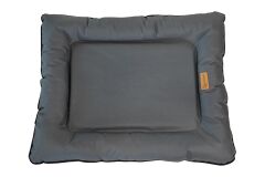 Dubex Waterproof Outdoor Kedi Köpek Yatağı Gri Medium 80x64x7 cm