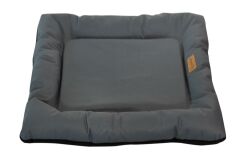 Dubex Waterproof Outdoor Kedi Köpek Yatağı Gri Large 106x66x7 cm