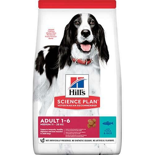 Hills Science Plan Tuna Rice Ton Balıklı Köpek Maması 12Kg