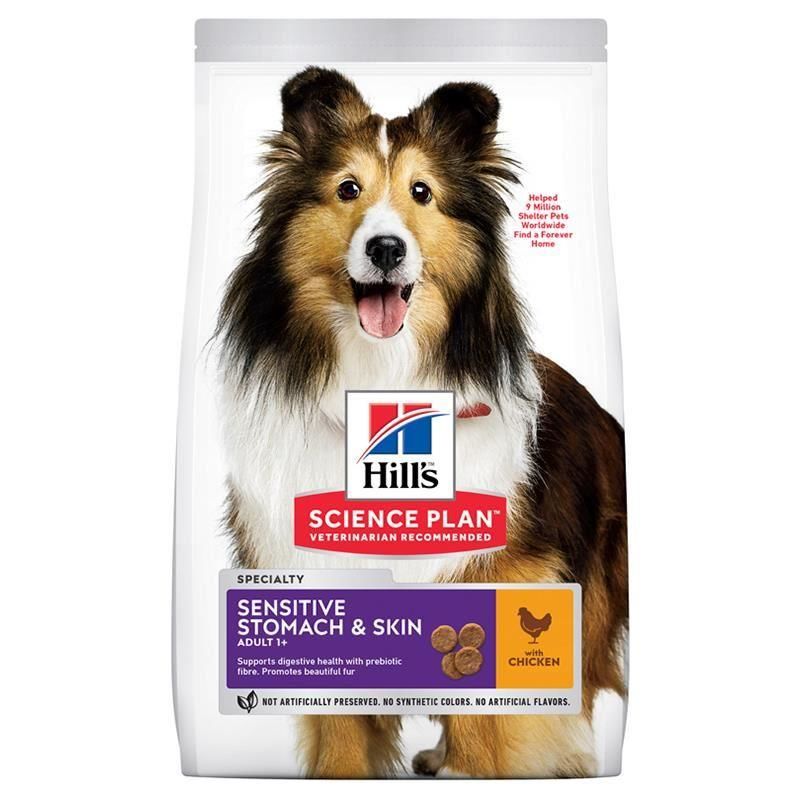 Hills Sensitive Skin Tavuklu Yetişkin Köpek Maması 2.5 Kg