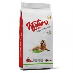 Natura Düşük Tahıllı Kuzu_Nar Orta Büyük Irk Yetişkin Köpek M 2,75Kg