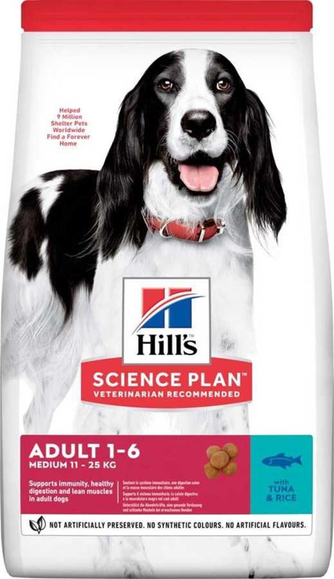 Hills Adult Ton Balıklı Pirinçli Yetişkin Köpek Maması 2,5 Kg