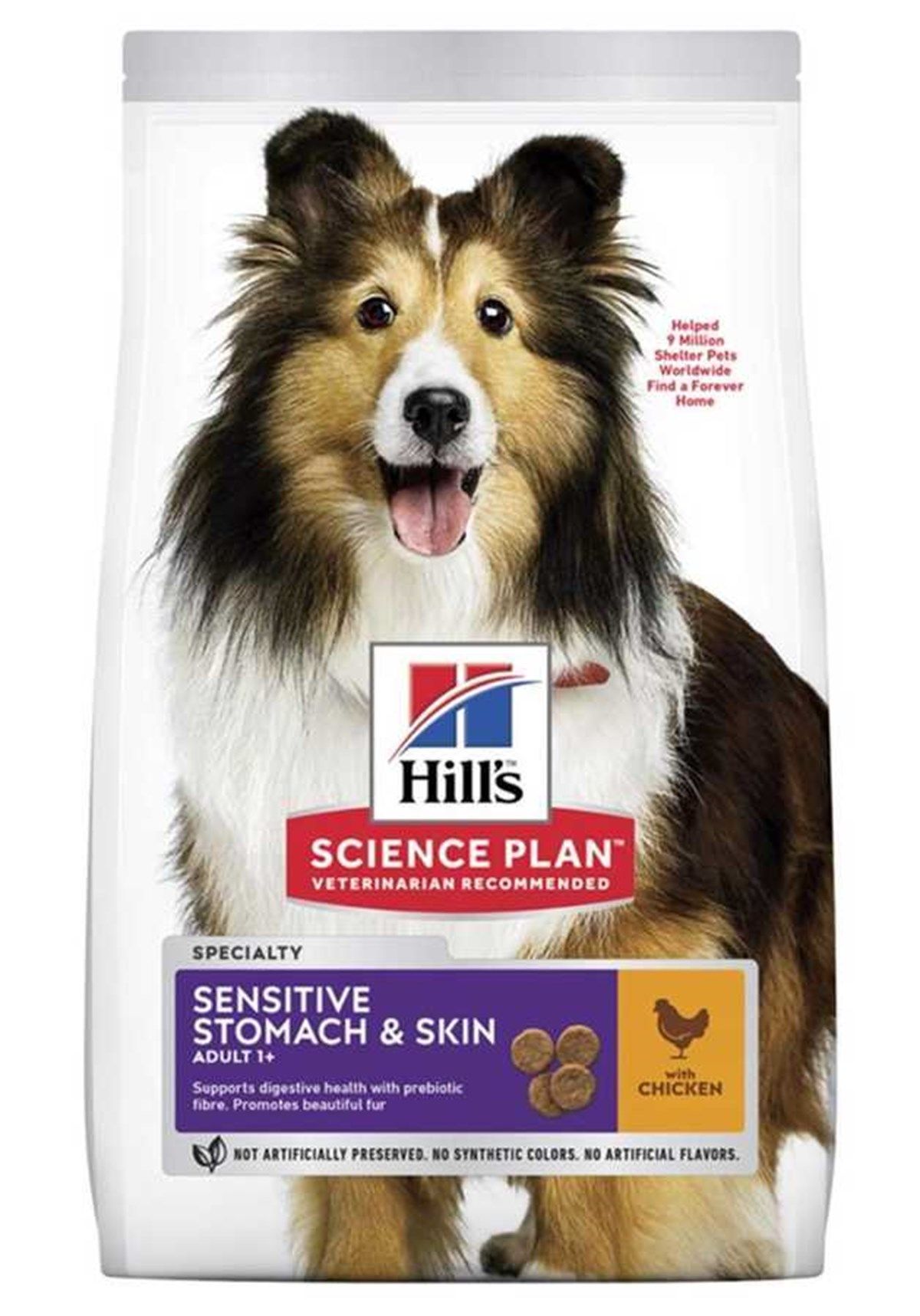 Hills Sensitive Skin Tavuklu Yetişkin Köpek Kuru Maması 14 Kg