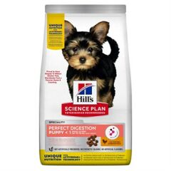 Hills Perfect Digestion Küçük Mini Irk Yavru Köpek Maması 1,5 Kg