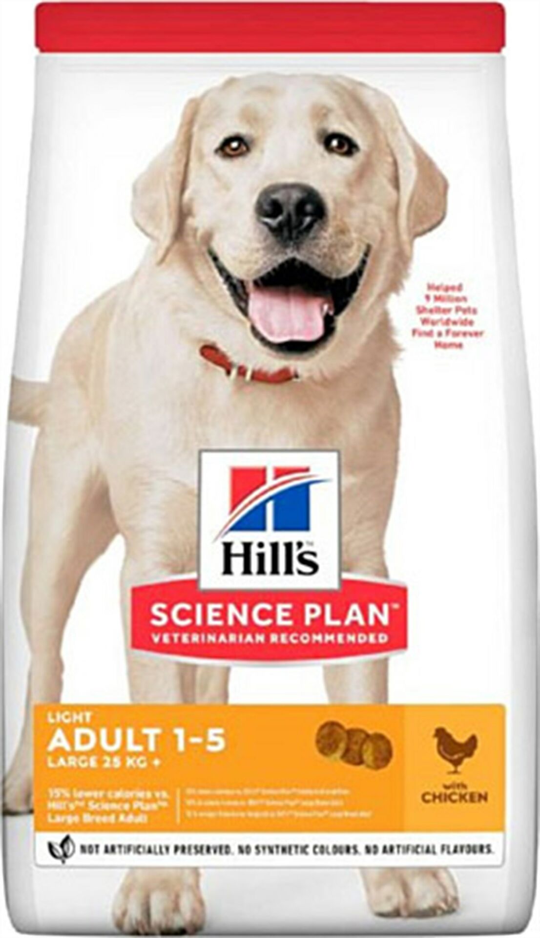 Hills Light Large Breed Büyük Irk Tavuklu Diyet Köpek Maması 14 Kg