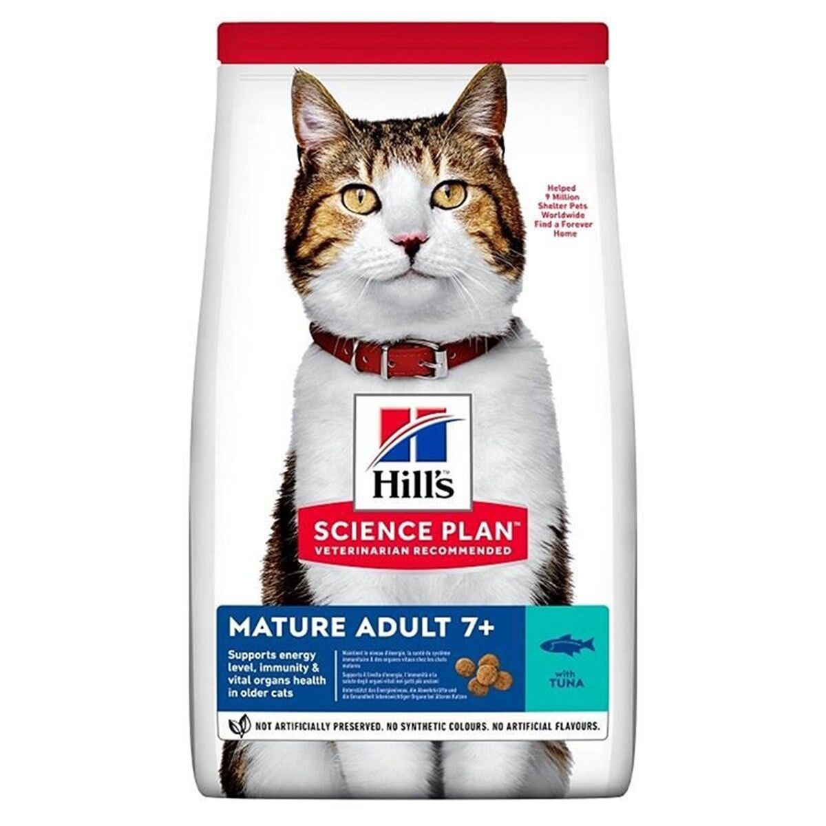 Hills Mature +7 Ton Balıklı Yaşlı Kedi Maması 1,5Kg