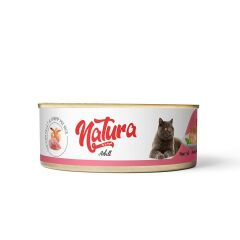 Natura Tavuk Fileto_Karides Jöle İçinde Pirinçli Kedi Konservesi 70Gr
