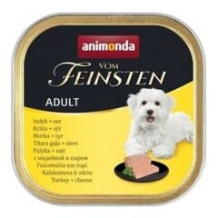 Animonda Vom Feinsten Hindi ve Peynirli Yetişkin Köpek Konservesi 150 Gr