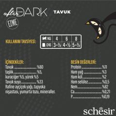 Schesir After Dark Ezme Tavuklu Yetişkin Kedi Konservesi 80 Gr