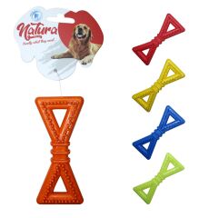 Natura Plastik Üçgen Kemik Köpek Oyuncak 12,5 Cm