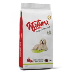 Natura Düşük Tahıllı Kuzu _ Nar Orta ve Büyük Irk Yavru Köpek M 2,75Kg