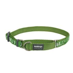 Reddingo Circadelic Desenli Boyun Eğitim Tasması Yeşil - 20 mm (M)