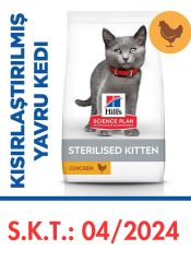 Hills Sterilized Kitten Tavuklu Kısırlaştırılmış Yavru Kedi Maması 10 Kg