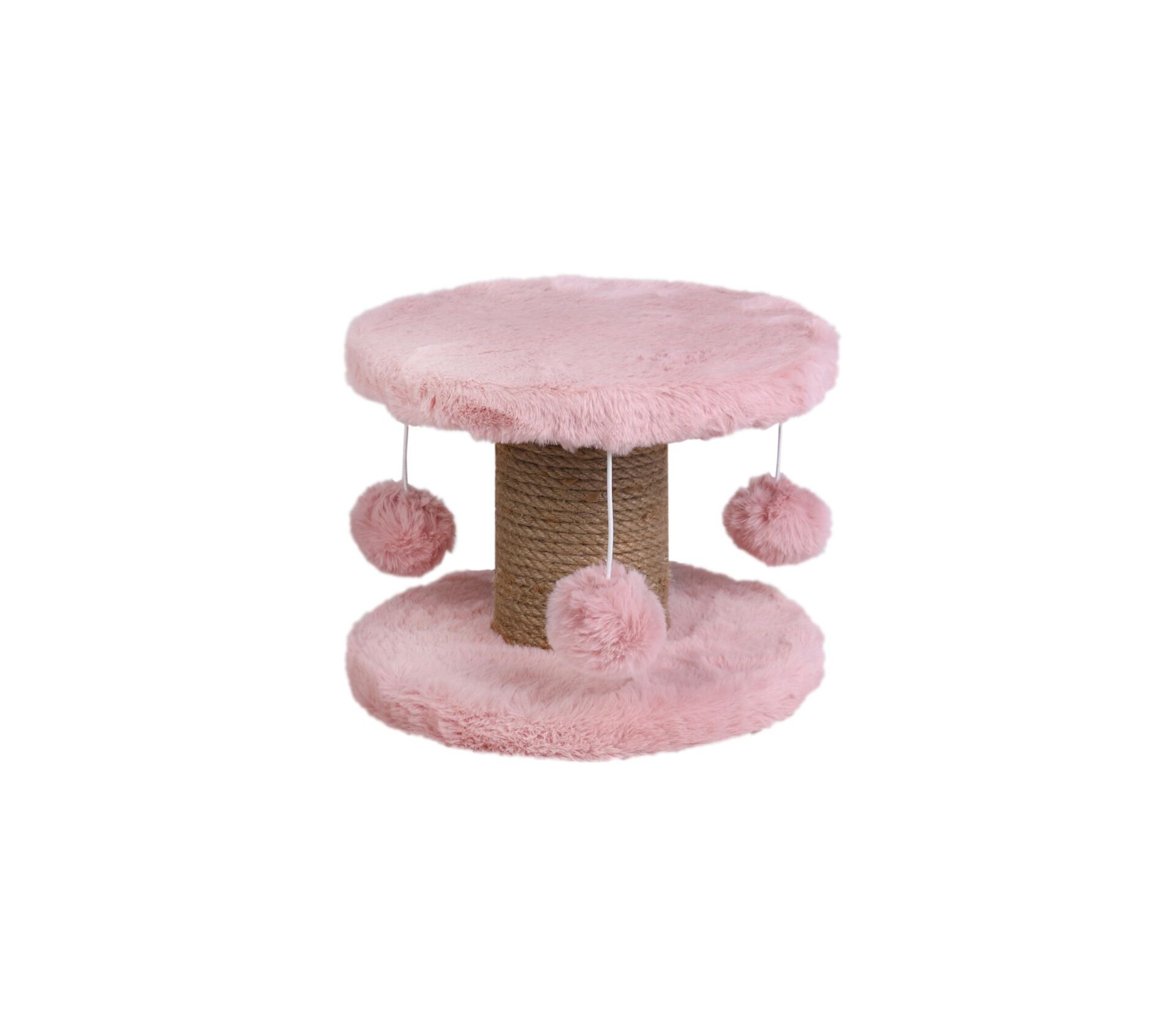 Dubex 20x25 cm Kedi Tırmalama Platformu Pembe